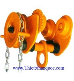 Xe rùa xich kéo tay cho palang 1 tấn Hàn Quốc